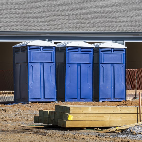 what is the expected delivery and pickup timeframe for the porta potties in Springville UT